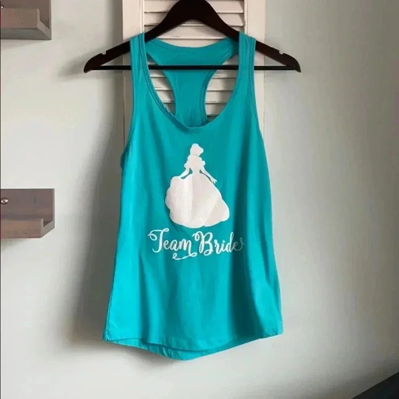 ‘Team Bride’ Disney Belle  tank top - Picture 1 of 2